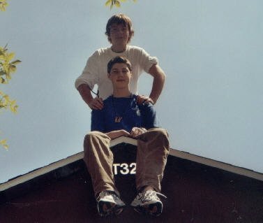 two on the roof